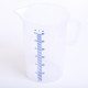 Measuring jug 3 liter plastic transparent