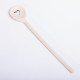 Wooden Spoon with Heart- round