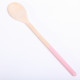 Wooden Spoon with pink painted grip