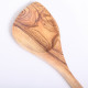 Wooden Spoon olive wood with pointy tip