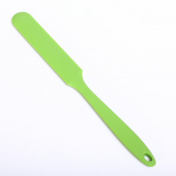 Slim line silicone spatula / palette knife - Green