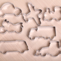 Cookie cutter set - Transport