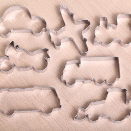 Cookie cutter set - Transport