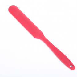 Slim line silicone spatula / palette knife - Dark Red