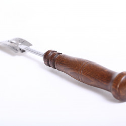 Broodmesje / Lame - donker handvat - De Originele! + pakje mesjes