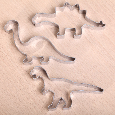 Cookie cutter set - Dinosaurs - set of 3