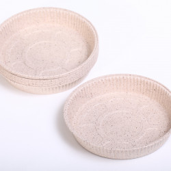 Paper pie molds Cocoa fiber round 16 cm