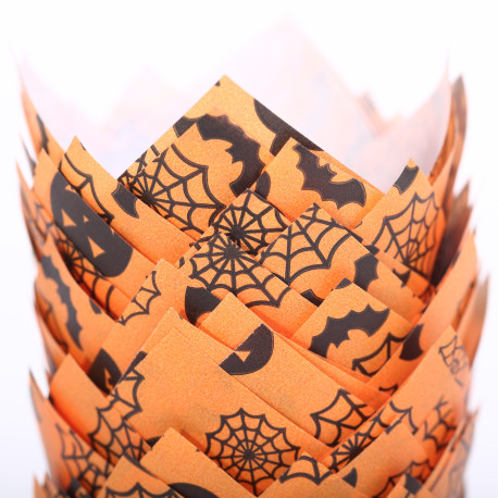 Tulip muffin cups brown MINI