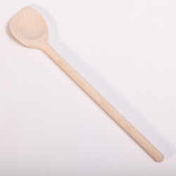 Wooden Spoon with pointy tip - oval shape