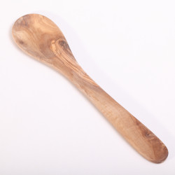 Spoon olive wood - broad handle