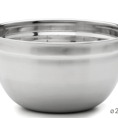 Mixing bowl high quality stainless steel - Ø 28 cm - 8 liter
