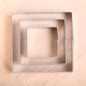 Cookie cutter set - 3 Squares