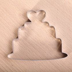 XL Cutter Wedding Cake 9 x 10.5 cm