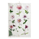 Theedoek - Dahlia flowers - organic cotton