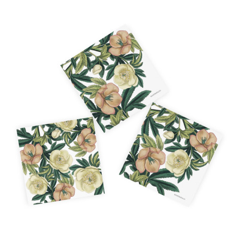 Paper napkins - Helleborus