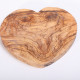 Serving board Heart - olive wood