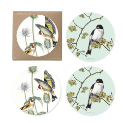 Onderzetters - Garden Birds - twee-zijdig