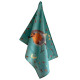 Theedoek - Roodborst - organic cotton