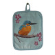 Pannenlap  - IJsvogel - organic cotton