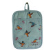 Pannenlap  - IJsvogel - organic cotton