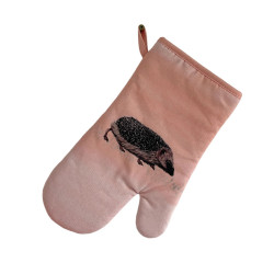 Oven glove - Hedgehog - organic cotton
