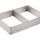 Taart ring rvs - verstelbaar Ø 16-30 cm