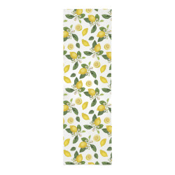 Tafelloper  - Lemon - 100% stone washed soft linnen
