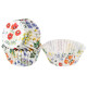 Cupcake vormpjes 'Wild Flowers' - 50 stuks
