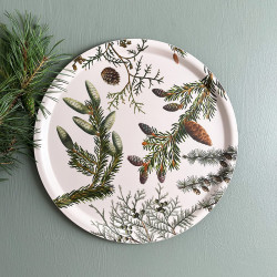 Serving tray - Pine Trees -Nordic birch veneer - Made in Sweden