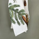 Dishcloth - PIne Trees - 100% organic cotton