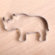 Cookie cutter - Rhinoceros
