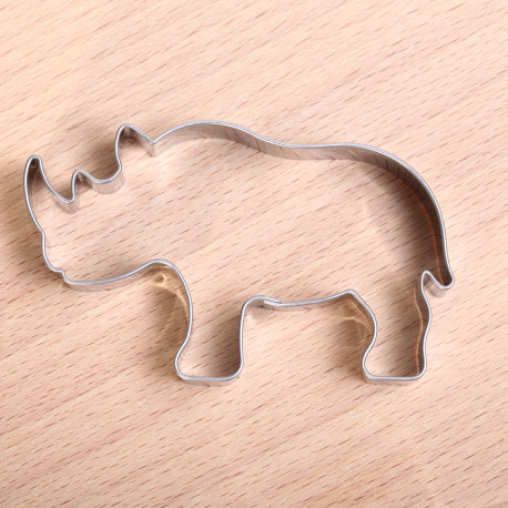 Cookie cutter - Rhinoceros