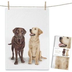 Theedoek Maluu - Kleine Vos - 100% Oekotex cotton - Made in Portugal