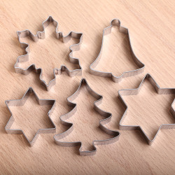 Cookie cutter set- Christmas Shapes