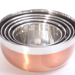 Mixing bowl high quality stainless steel - Ø 28 cm - 8 liter