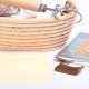 Bread Baker Kit - Oval proofing basket - With the original WKB Lame!