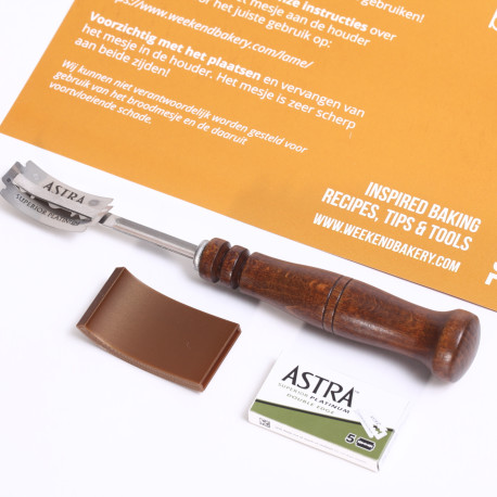 Bread Scoring Tool / Lame -Walnut brown