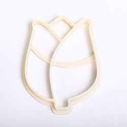 Cookie cutter - 3D Tulip  small -  8.5 x 6 cm