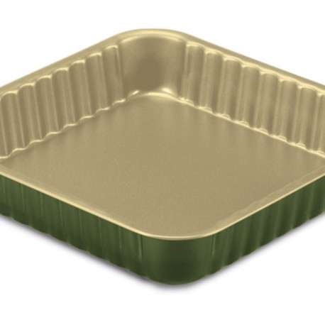 Guardini Natural square brownie & cake tin - 24 x 24 cm
