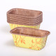 Loaf mold Chocolate & Gold mini -  8 cm