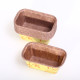 Loaf mold Chocolate & Gold mini -  8 cm