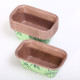 Loaf mold Green mini -  8 cm