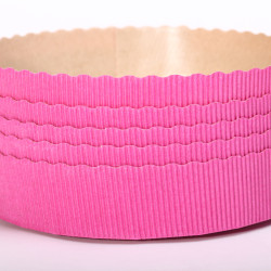 Paper baking mold Torta Rosa - Ø 15.5 x 3.5 cm - set of 5