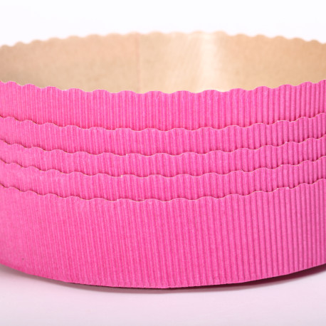 Paper baking mold Torta Rosa - Ø 15.5 x 3.5 cm - set of 5