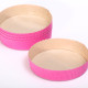 Italiaanse bakvorm Torta Rosa - Ø 15.5 x H3.5 cm - set van 5 stuks