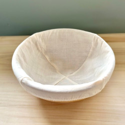 Cover voor rond rijsmandje - Geschikt voor zowel Ø 20 cm als Ø 22 cm mandjes