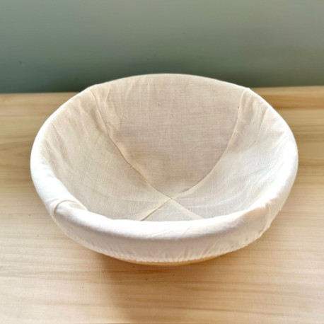 Cover voor rond rijsmandje - Geschikt voor zowel Ø 20 cm als Ø 22 cm mandjes