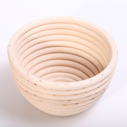 Cane banneton - 100 - 250 g mini round -  Ø12 cm High