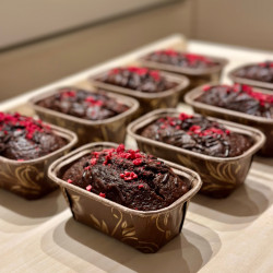 Cakevorm mini Chocolat & Gold S 8 cm - set van 10