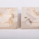 Butter mold Chicken - Maple wood